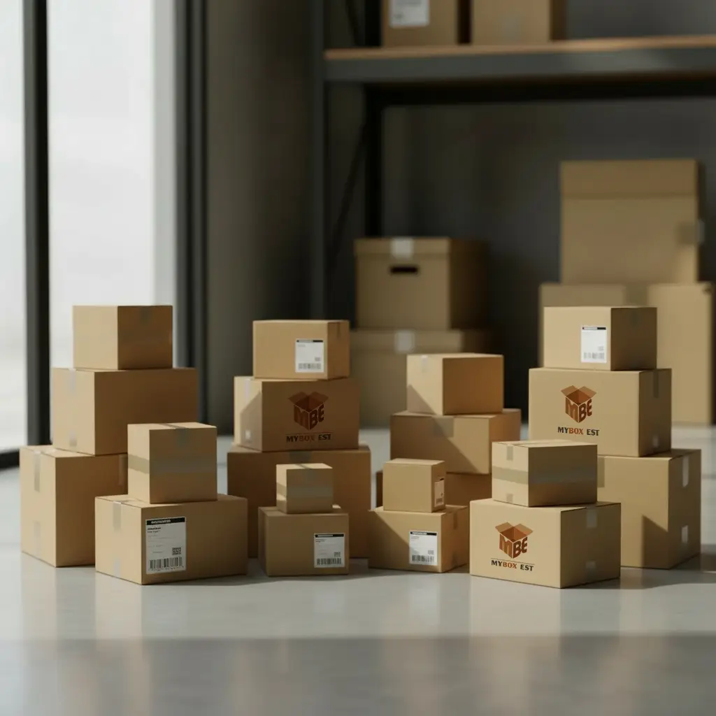 Carton d'expédition pour petits colis