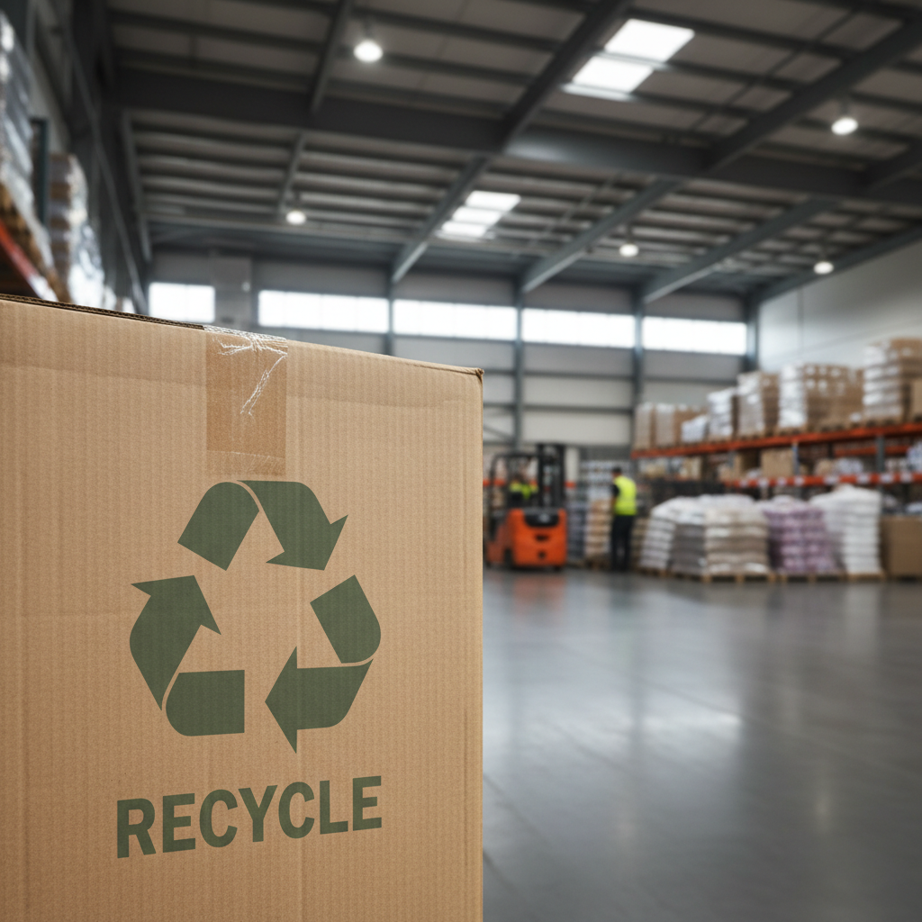 Notre entreprise : carton recyclable